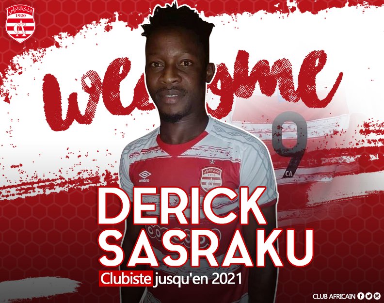Official! Albanian giants KF Tirana announces the signing of striker  Derrick Sasraku