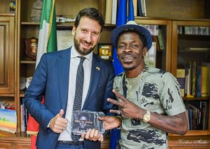 Shatta Wale discusses partnership with Italian Embassy