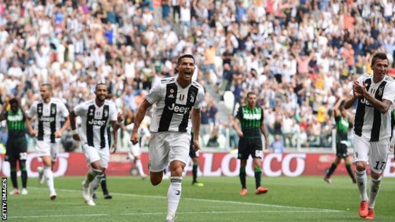 Ronaldo joined Juventus for £99.2m in the summer (Image credit: Getty Images)