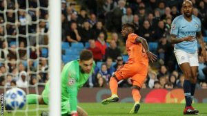 Man City suffer shock loss to Lyon