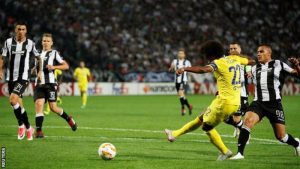 Europa League: Willian’s strike helps Chelsea beat PAOK