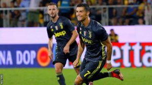Serie A: Ronaldo goal helps Juve beat Frosinone