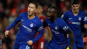 Carabao Cup: Hazard magic completes 2-1 comback win for Chelsea at Liverpool