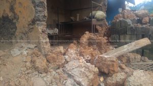 A/Region: Girl, 10, dies in building collapse, five others injured