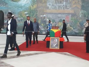 Mourners disappointed over Kofi Annan’s closed casket