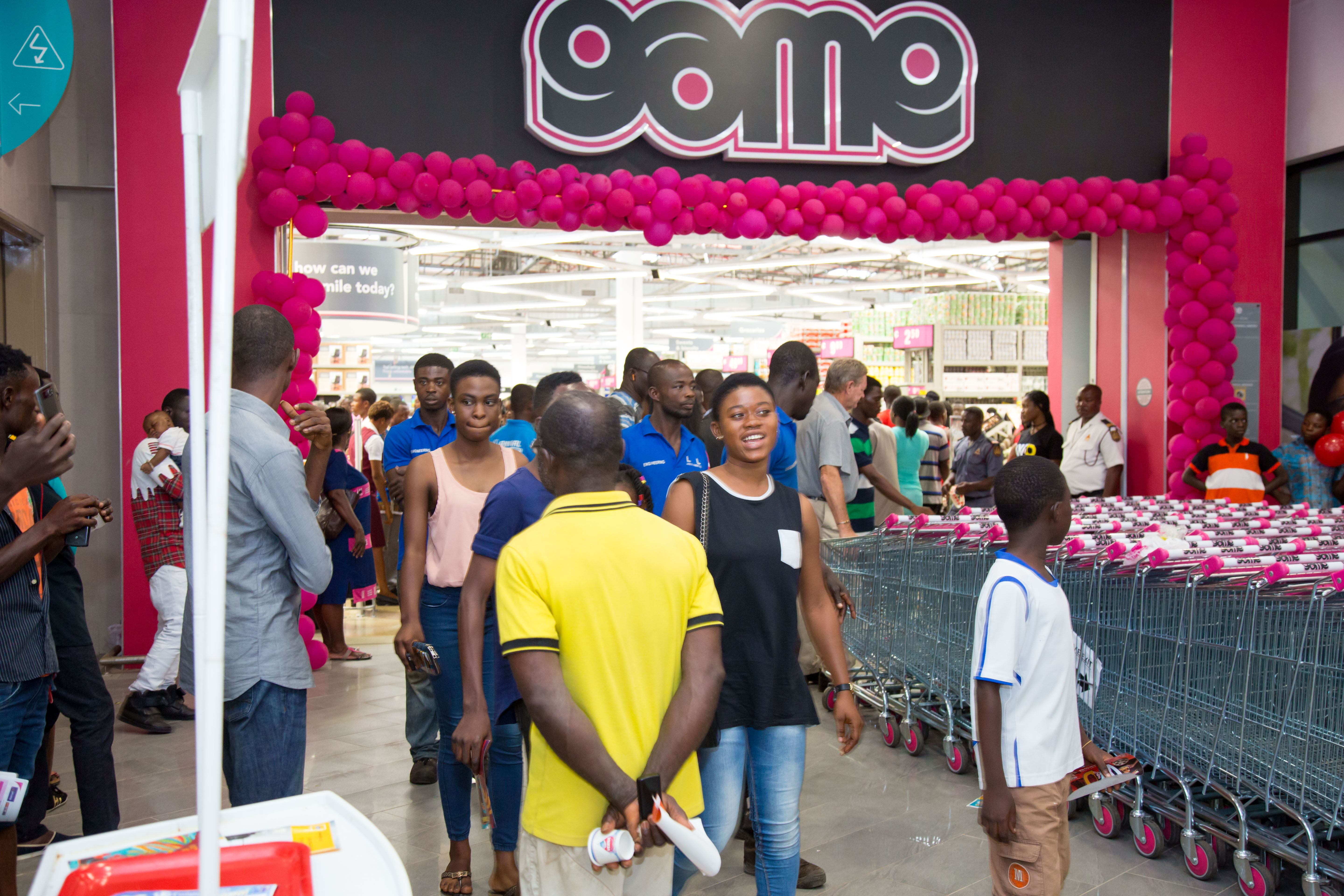 One of the two GAME Stores currently operating in Ghana