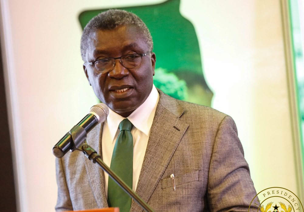 Chairman of the Inter-Ministerial Committee on Illegal Mining , Prof. Frimpong Boateng