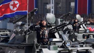 ‘No ballistic missiles’ at North Korea parade