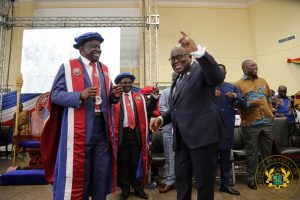 ‘Promote the spirit of reconciliation’ – Nana Addo to new UEW Vice Chancellor