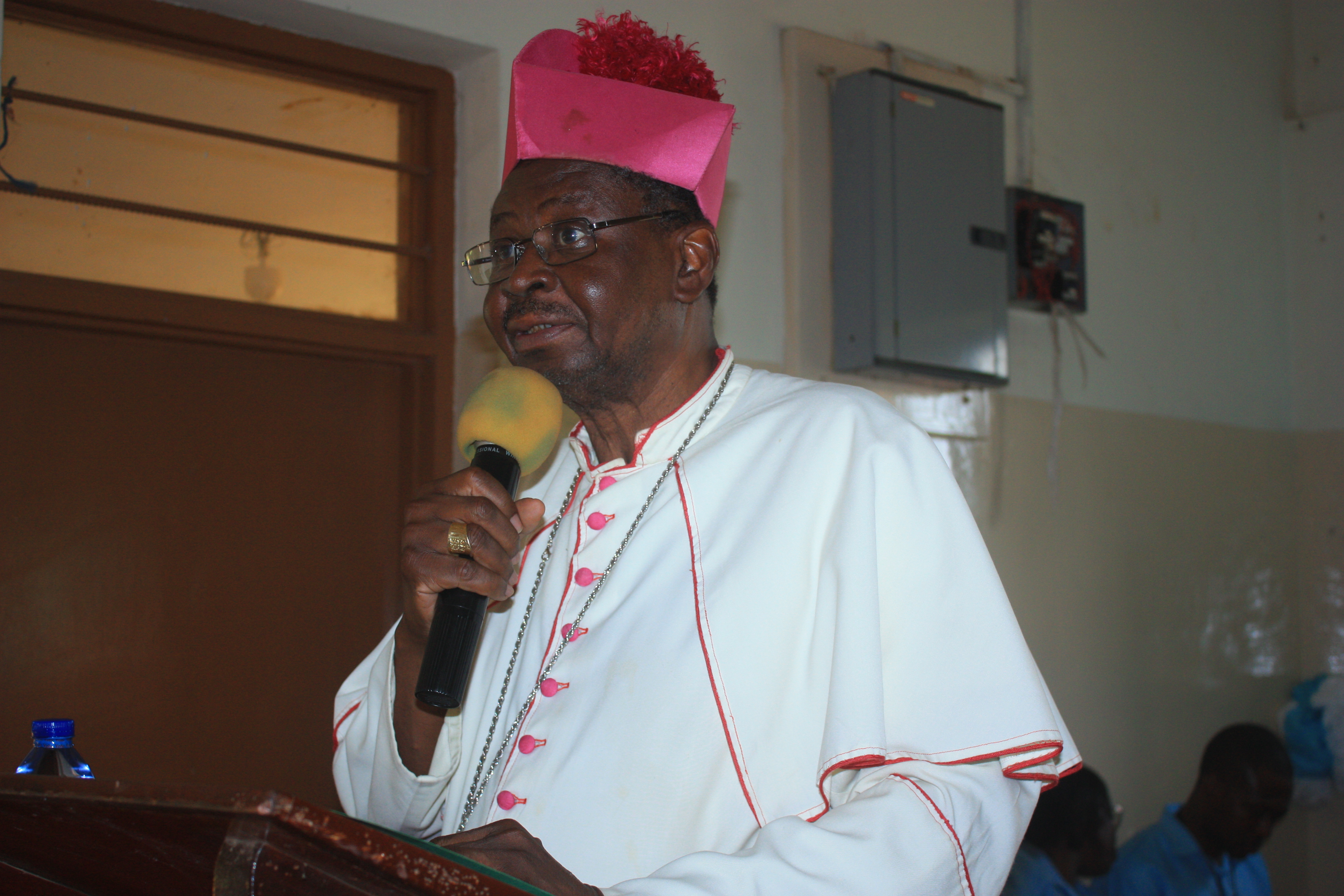 President of Ghana Catholic Bishops Conference, Rev. Philip Naameh.