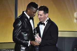 Samuel Eto’o believes Lionel Messi should have won FIFA’s ‘The Best’ Award