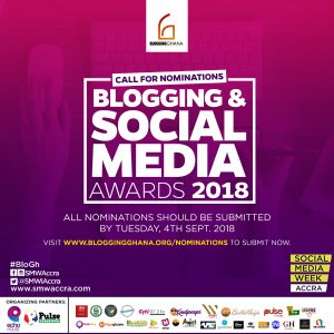 Blogging & Social Media Awards to be held at 2018 Social Media Week