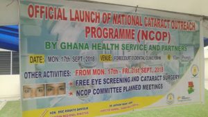 GHS launches national cataract outreach program
