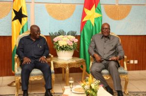 Burkina Faso President visits Ghana today 