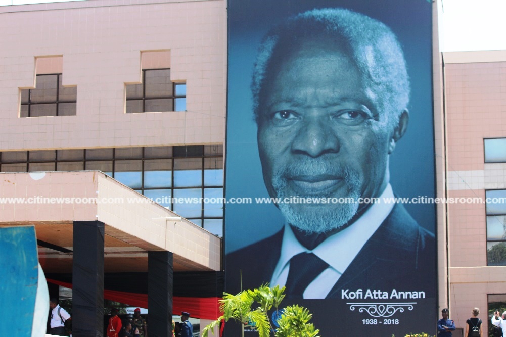 The late Kofi Annan.