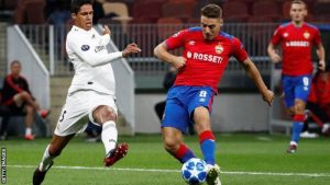 UCL: Real Madrid beaten by CSKA Moscow in Russia