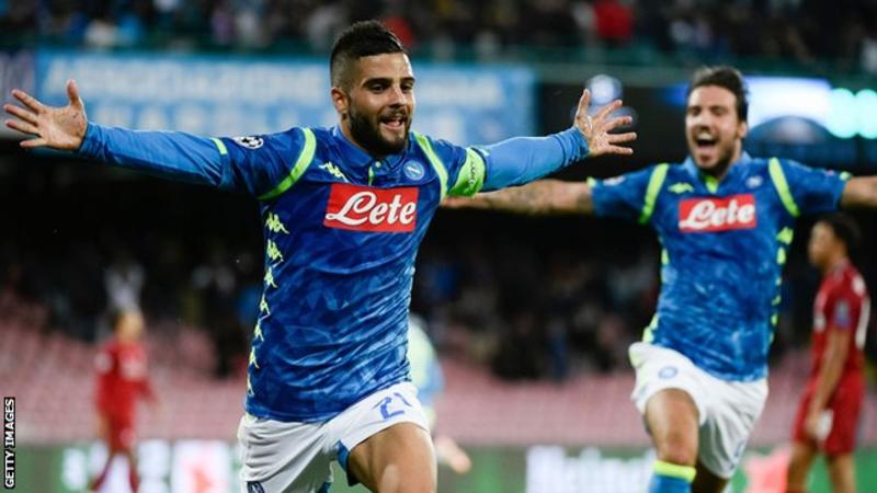 Lorenzo Insigne has scored four goals in his past six Champions League games (Image credit: Getty Images)