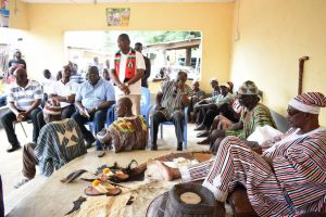 Sylvester Mensah campaigns in U/East; calls on paramount chiefs