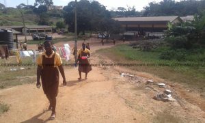 Cape Coast School for the deaf complain about poor road