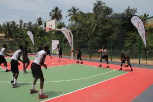 Golden Star Resources hands over two basketball courts to Prestea community