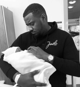 Dumelo and wife welcome a son just 5 months after marriage