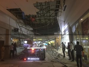 Part of Accra Mall ceiling collapses, at least two injured