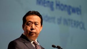 Interpol urges China to clarify status of missing president