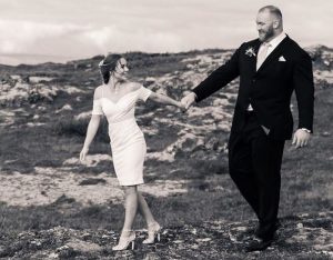 Game of Thrones actor The Mountain towering 6ft 9ins marries 5ft 2ins girlfriend