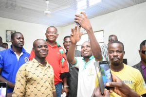 TeamSly meets Tempane NDC Constituency and branch executives