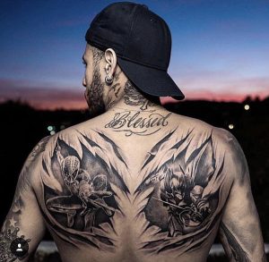Photos: Neymar’s outrageous new body tattoo