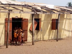 Hasowodze M/A Primary pupils struggle with dilapidated classrooms