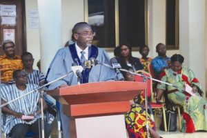 Prof. Kwamena Kwansah-Aidoo inducted as new GIJ Rector