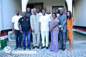 Sly Mensah’s campaign hits Volta Region