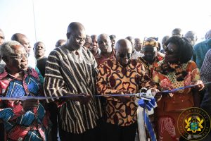 Nana Addo inspects 1D1F project in Birim, commissions water project  