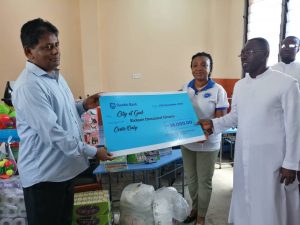 Catholic group donates to City of God home at Old Fadama