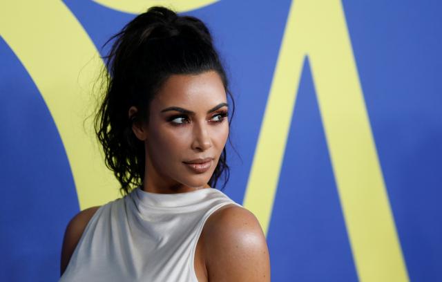 FILE PHOTO: Kim Kardashian attends the CFDA Fashion awards in Brooklyn, New York, U.S., June 4, 2018. REUTERS/Shannon Stapleton/File Photo
