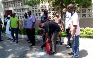Fire Service trains state agencies on fire safety