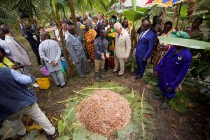 Ghanaian farmer urges youth to go into cocoa farming after meeting Prince Charles