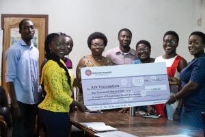 Pepper Dem Ministries donates to Ark Foundation to help victims of sexual violence