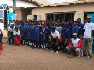 GFP Ghana beautifies Bethel Presby Primary & JHS to mark Int’l volunteer Day