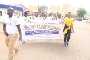 Ghana marks World AIDS day in Obuasi to reduce the prevalence of the disease