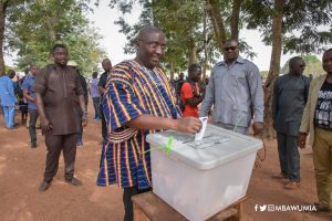 Bawumia votes in proposed North East region referendum