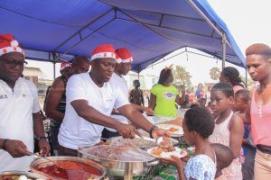 Accra Mayor Joins Citi FM to party with Adabraka kids