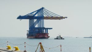 Ultra-modern cranes for Tema Port Expansion project arrive in Ghana