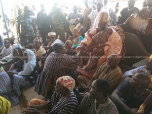 Dagbon: Delegations from Gov’t, Asantehene visit Bolin Lana at Gbewaa Palace