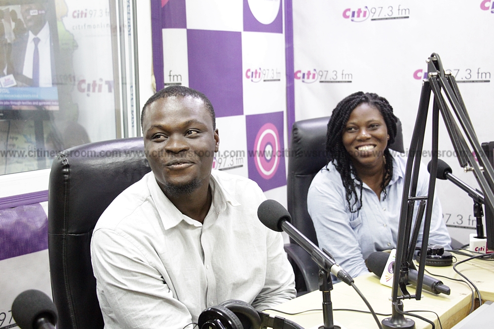 Fiifi and Effia Odoom, Citi FM's Lucky Couple promotion winners