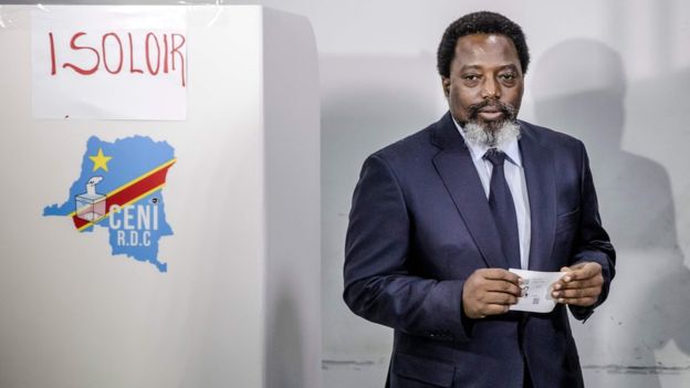President Joseph Kabila is stepping down after 17 years in power