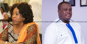 Sam George, Ayorkor Botchway in ‘near fight’ in Parliament