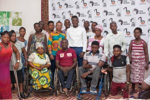 Stonebwoy holds empowerment programme for persons with disabilities.