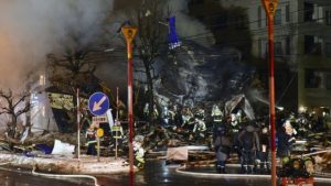 Japan explosion: 20 reported injured in Sapporo restaurant blast